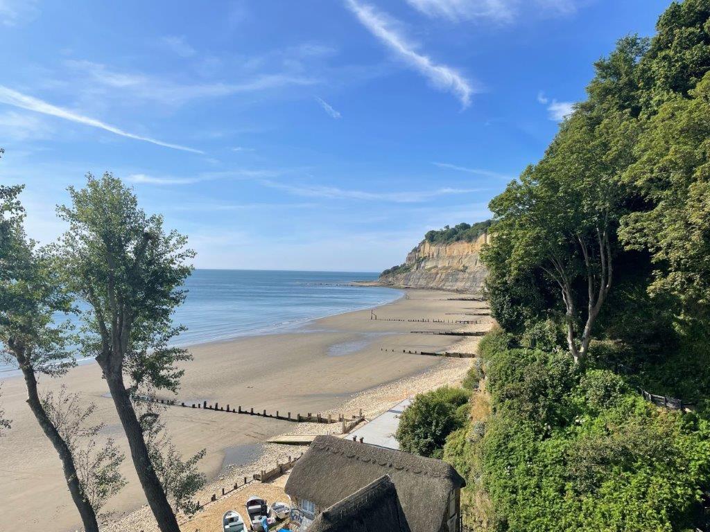 Lot: 98 - SEAFRONT PUBLIC HOUSE WITH STUNNING VIEWS AND OWNER/MANAGER LIVING ACCOMMODATION OVER - A View over the beach